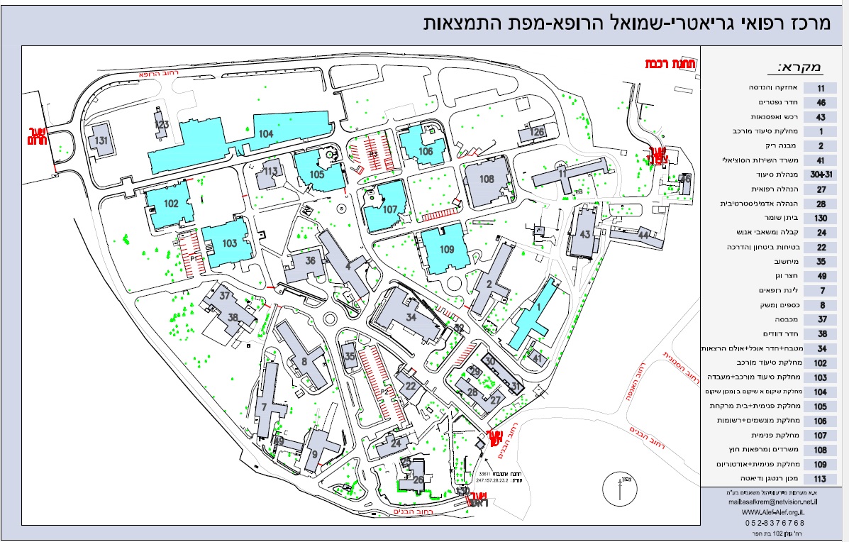מפת התמצאות חדשה